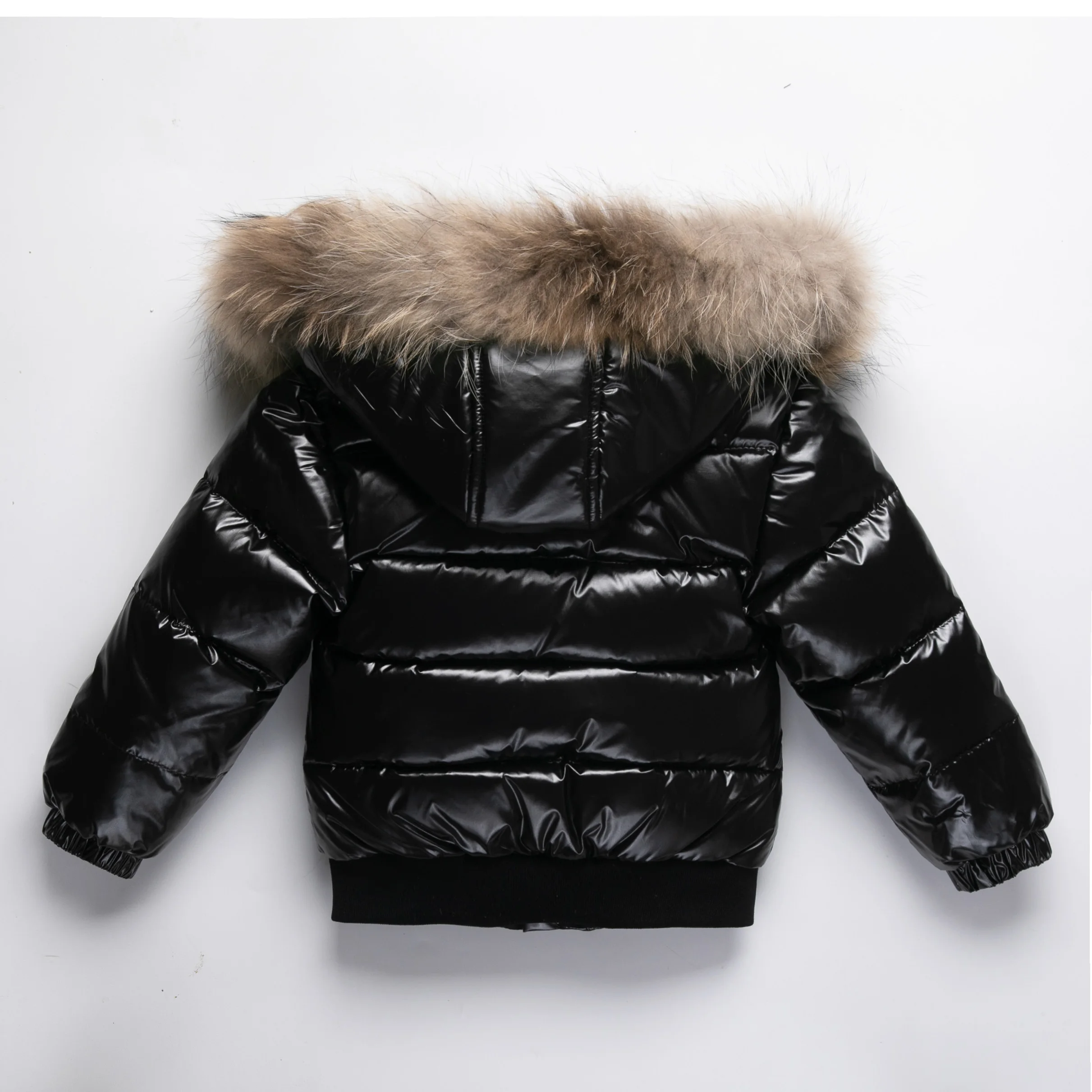 RAISE Winter 1-8 Jahre Kinder Jungen Parka Babys Mädchen Daunenjacken Wasserdicht Glänzend Echtpelz Verdicken Warme Jungen Oberbekleidung Mantel Outfit – Detail 5