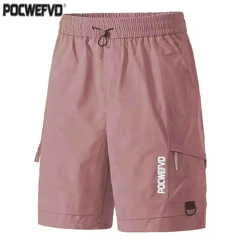 POCWEFVD 남자 하이킹 반바지 2025 야외 통기성 빠른 건조 운동복 여름 남자 자전거 도로 바지 자전거 Mtb 짧은 바지