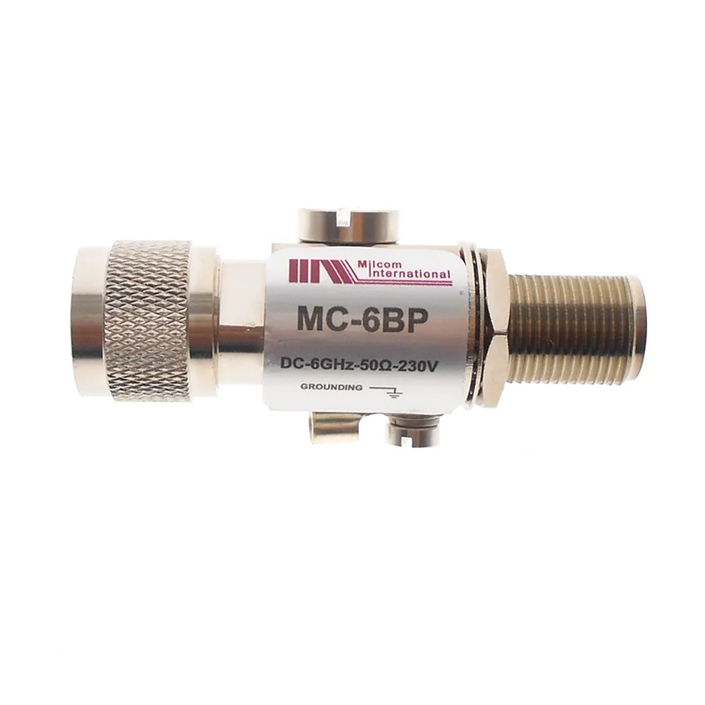 MC-6BP N-JK Ăng Ten Thức Ăn Tăng Bảo Vệ MC-6BP Loại N Arrester DC-6GHz 5.8G Arrester