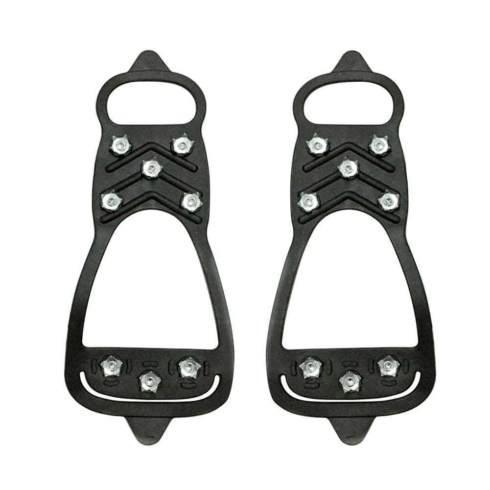 

New Arrival 8 Teeth Outdoor Anti-Skid Ice Climbing Shoe Spikes Grips Cleats Snow Shoes Covers Crampon