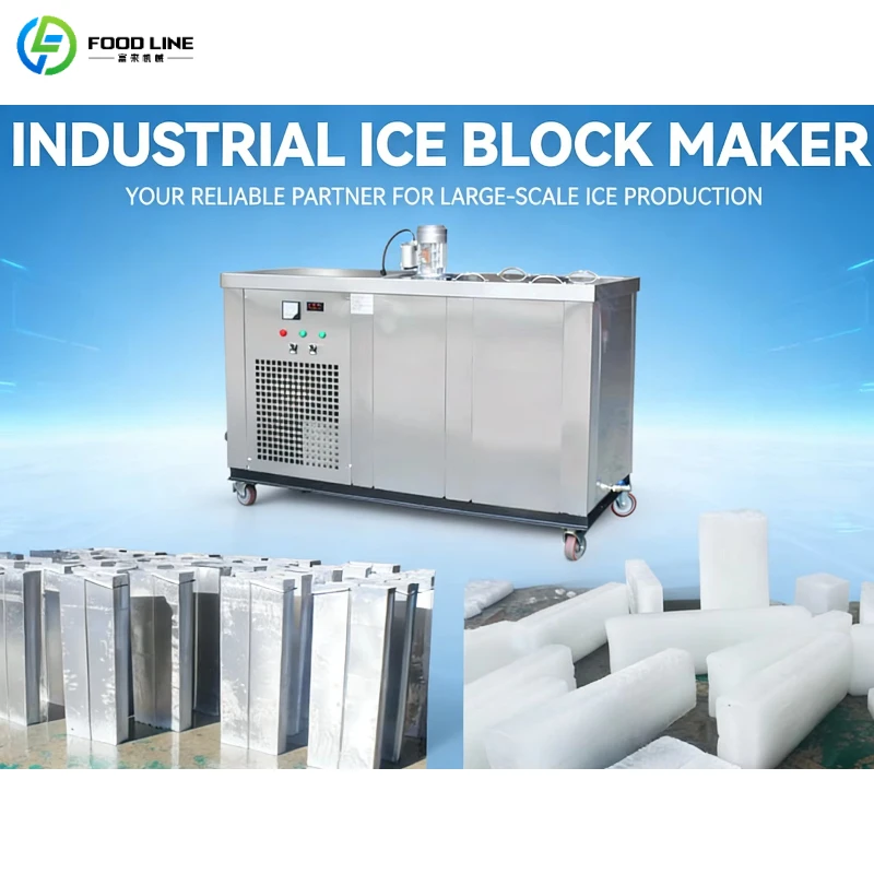 

Customized Ice Brick Machine Brine Cooling Block Ice Making Machine 5ton Industrial Ice Plant Operation