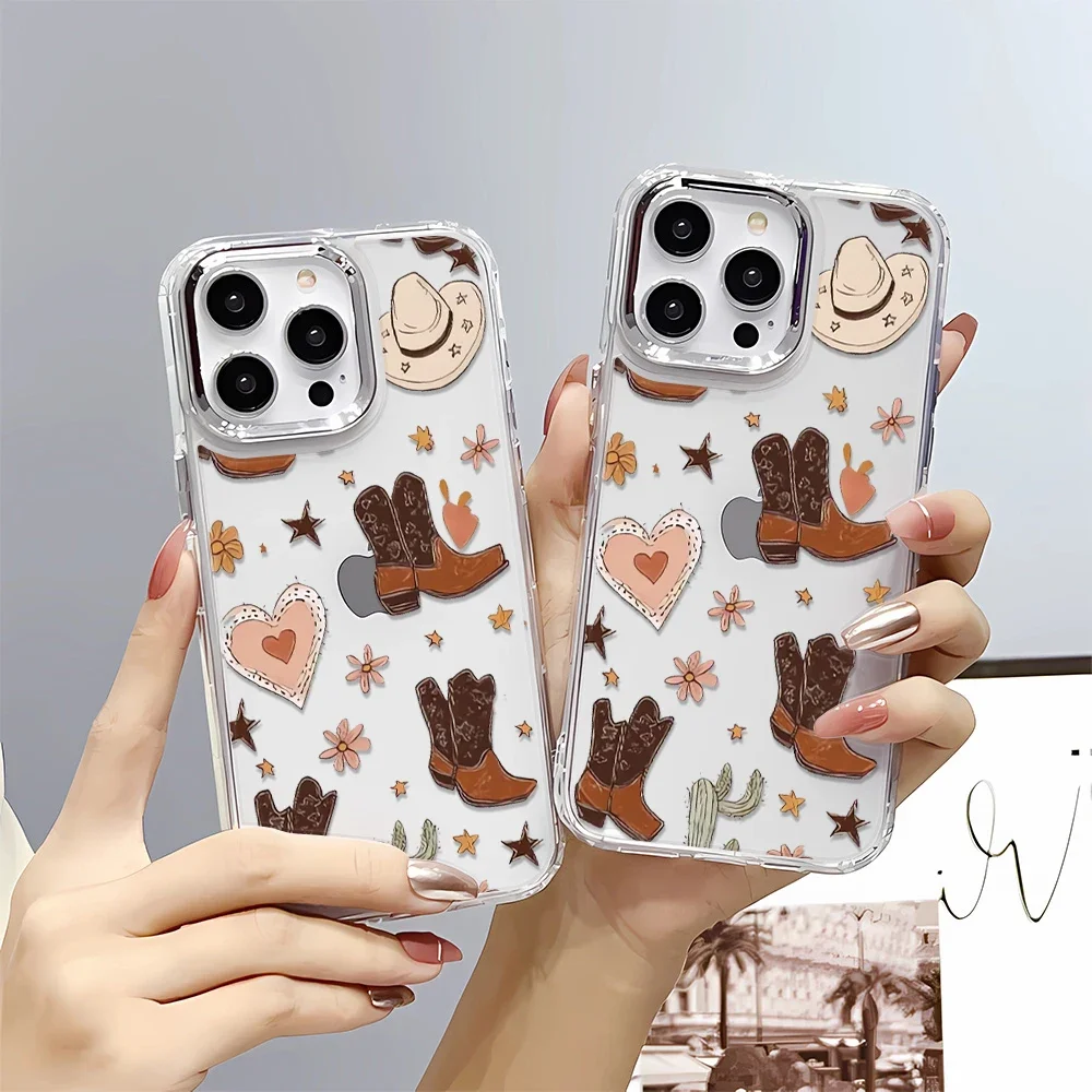 

Cartoon Ocean World Phone Case For IPhone 15 Pro Max 16 11 12 13 14 X XR XS Max 7 8 Plus SE 16e 2022 Soft Silicone Phone Bumper