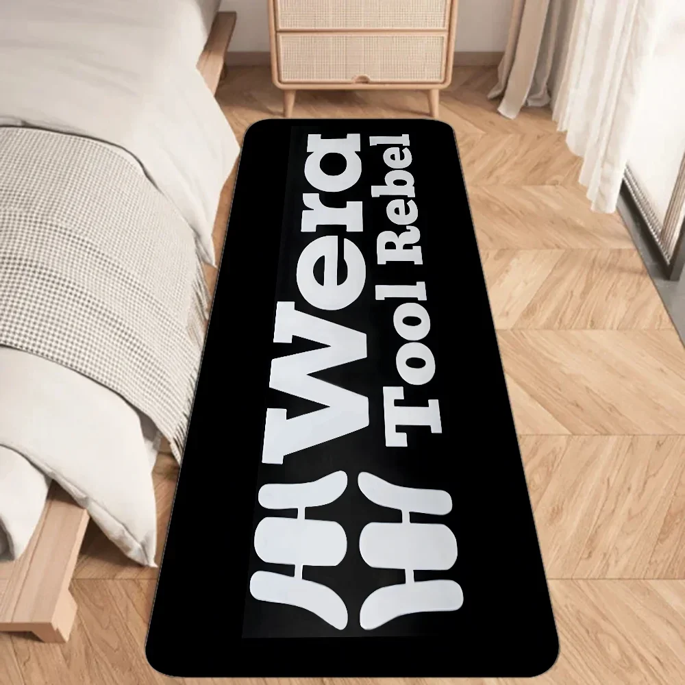 W-Wera-Tools Be A Tool Rebel Floor Mat Graphic Printed Flannel Doormats for Bathroom Kitchen Entrance Carpet Home Decor