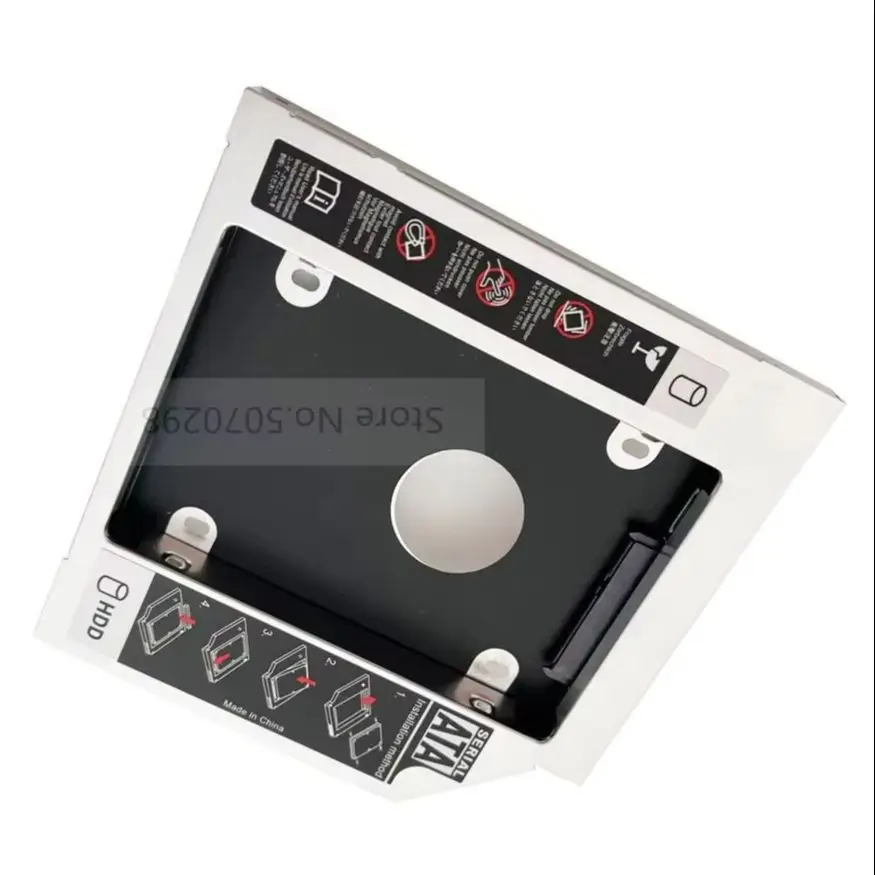 

Универсальный алюминиевый 2-й жесткий диск, оптический отсек, кронштейн для лотка для Sony VGN FW-41M FW-51MF VGN-FW51JF VPCCW1S1E vcpeb1m1e