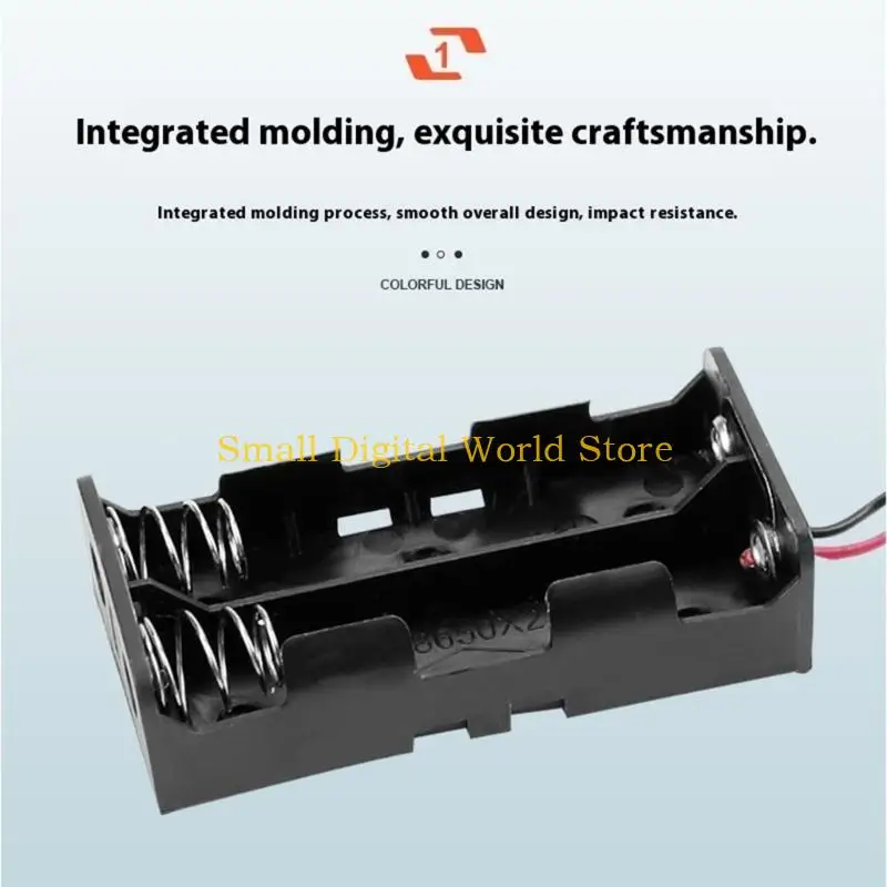77UB MultiCell 18650 Battery Case Charging Station Built In Thick Wire Highly power Output