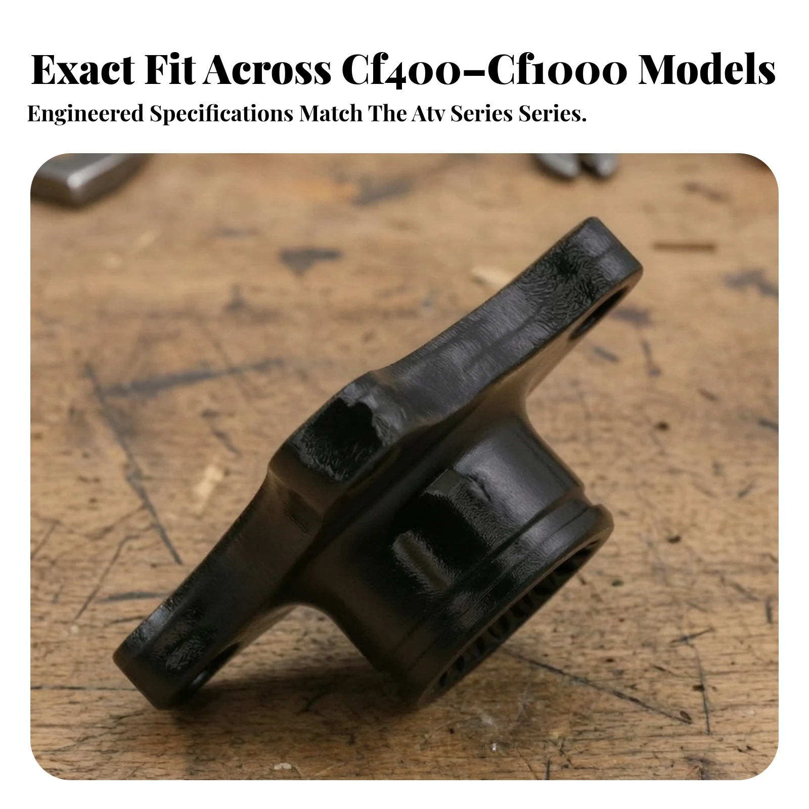 Engine-Side Output Flange Rigid Metal Splined Output Flange for ATV Owners, Drivetrain Repair, Workshop Rebuilds