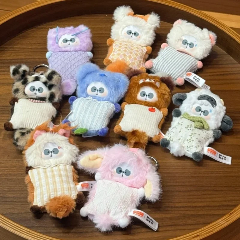 Genuine Mr.Pa Warm Hug Series Blind Box Cute Panda Vinyl Plush Doll Bag Pendant Decoration Trendy Toy Surprise Holiday Gift