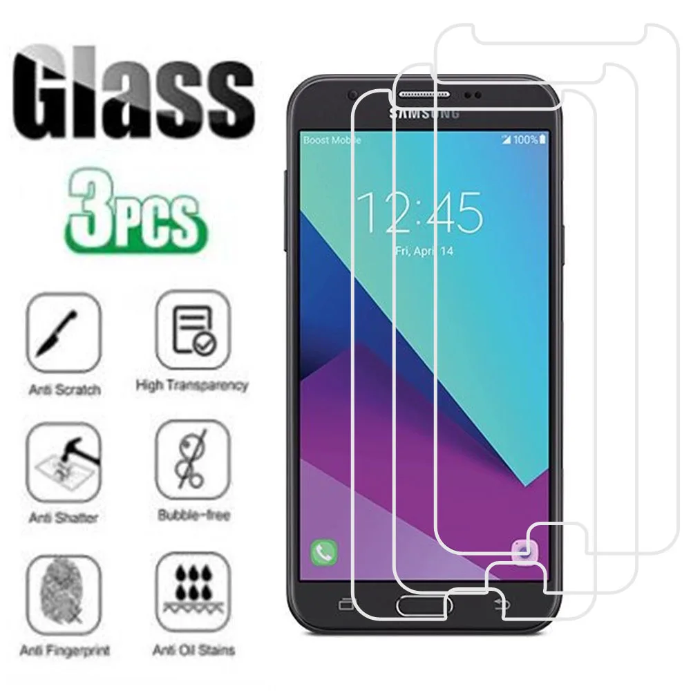 Protector de pantalla de vidrio templado 9D para Samsung Galaxy S7 A3 A5 A7 J3 J5 J7 2016 2017 J2 J4 J7 Core J5 Prime