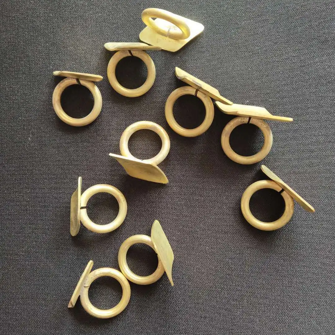 5pcs Alto sax repair parts Brass unpainted Brass