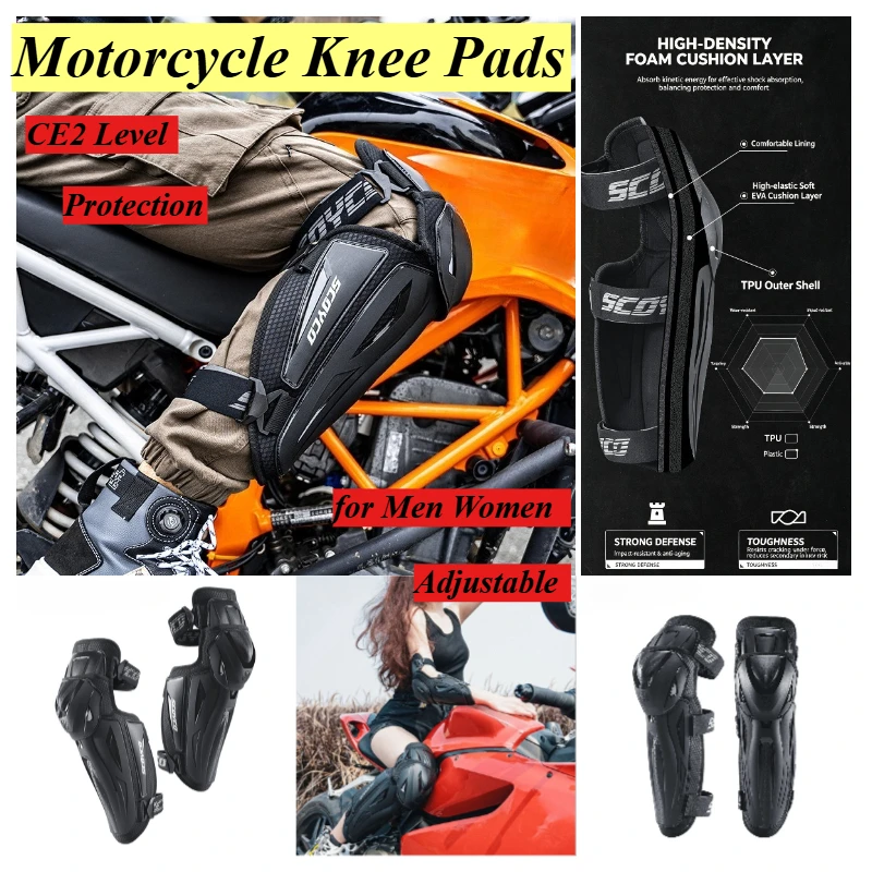 Motorcycle Gear Protection Levels - Équipement de protection pour motocross, genouillères