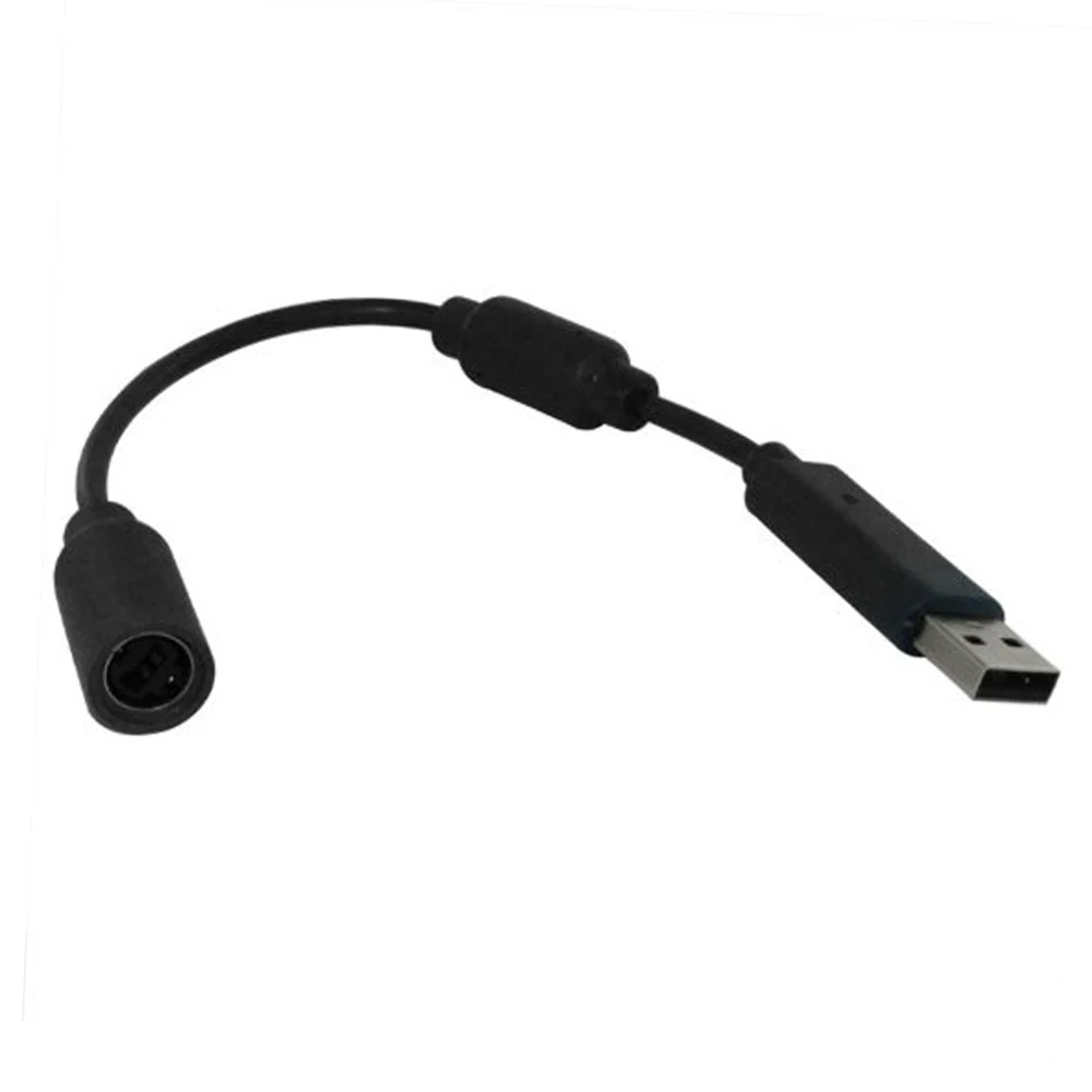 Top selling for Microsoft xbox360 for Xbox 360 USB Breakaway cable line PC Cable off Cord Adapter with filter