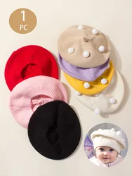 1pc baby Beret hat,painter's hat for newborn baby 1-3 years old,baby girl clothes,baby autumn and spring hair accessories
