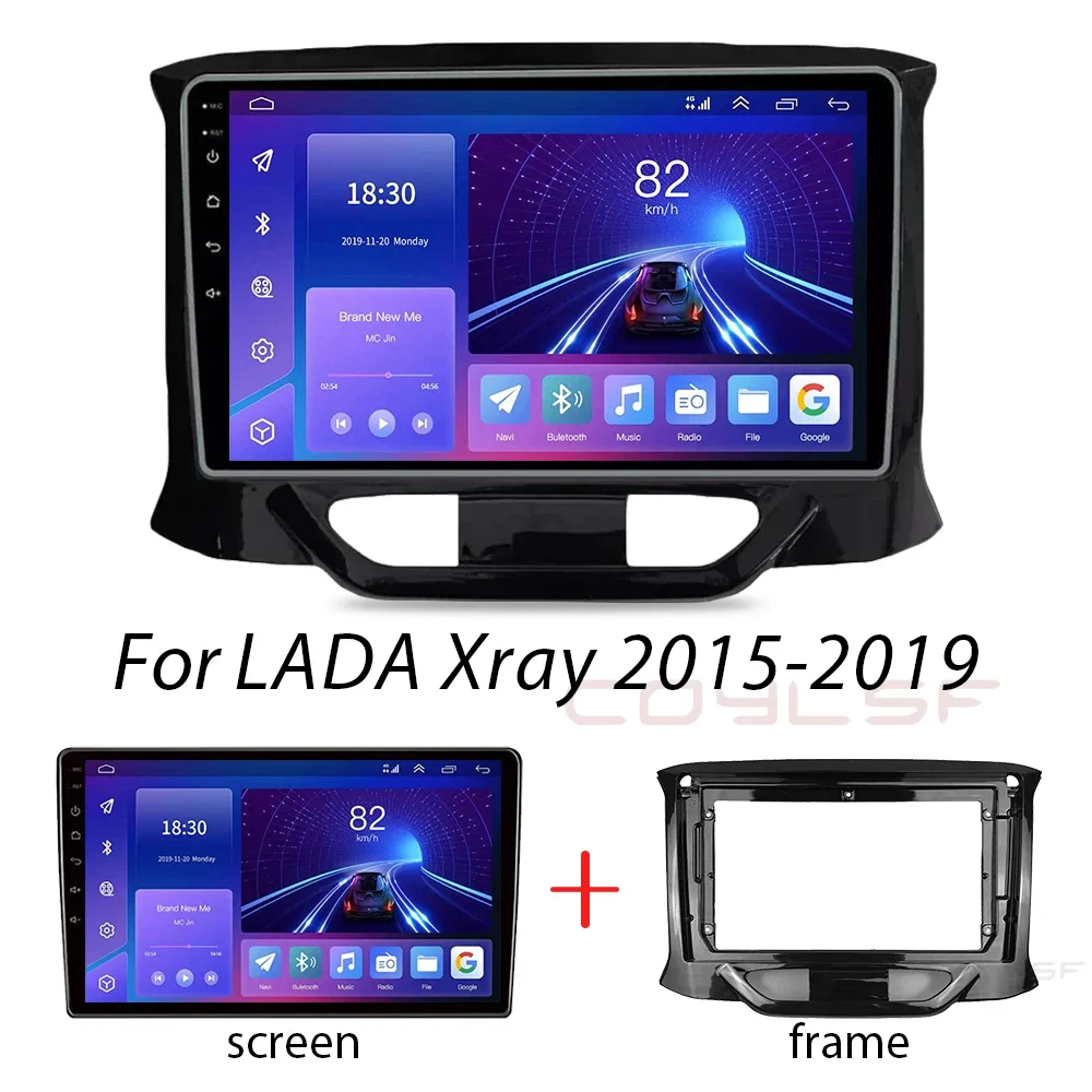 Car Radio for LADA X Ray Xray 2015 - 2019 Multimedia Player 2 Din Navigation GPS Carplay Autoradio Stereo DVD