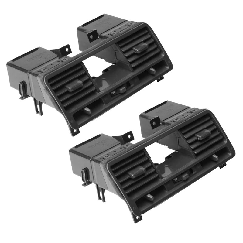 2X Air Condition Air Vent Outlet Panel Dashboard Panel Lined Air Conditioning Outlet For Mitsubishi Pajero Montero V31