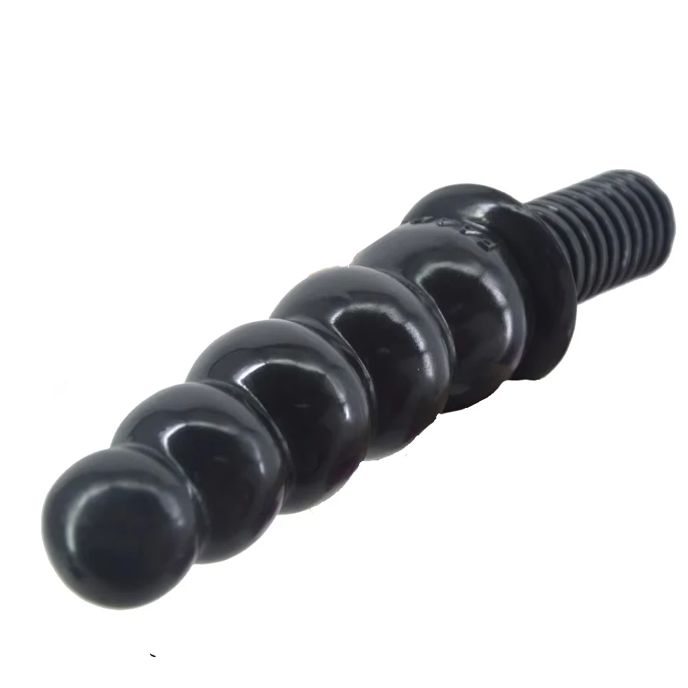 FAAK anal sex toys beads dildo big dong anal plug screw handle butt plug huge penis 2.36