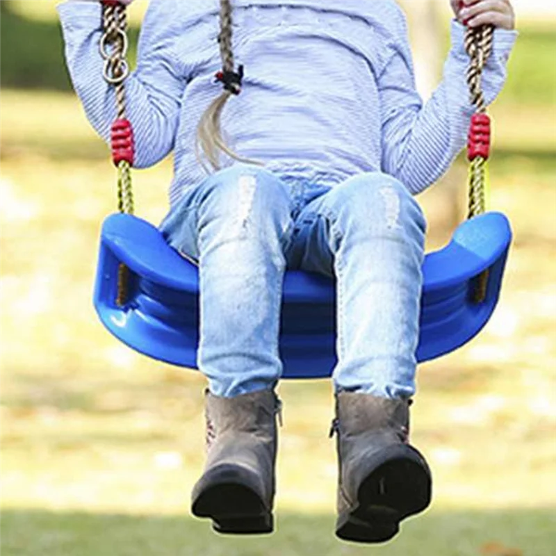 

F-3C Outdoor Swings Seat Set Toy With Adjustable Rope For Garden Playground Accs Kids Outdoor Fun Kids Toys