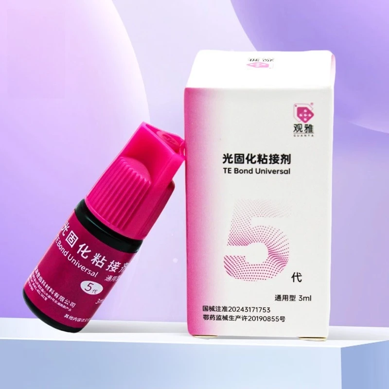 

3 мл/бутылка, клей для стоматологии, светоотверждающий клей для ортодонтического кронштейна пятого поколения, полнокислотный материал для склеивания, лабораторные инструменты