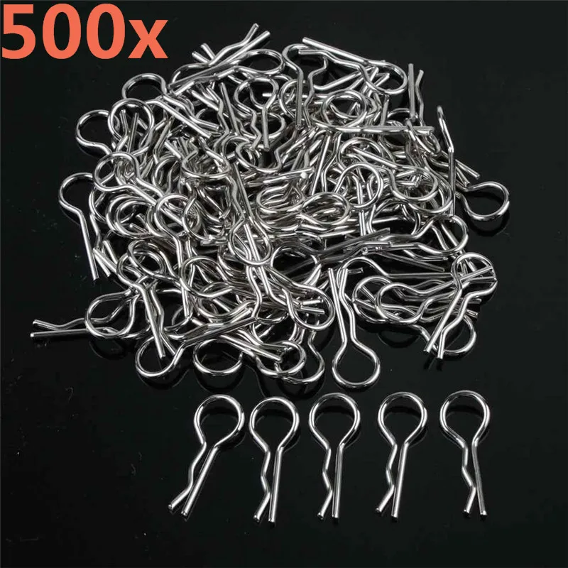 Wholesale 500pcs/Lot Body Clips HSP 81014 for RC 1/8 Model hobby Car Spare Parts Himoto HPI Redcat RC Accessories