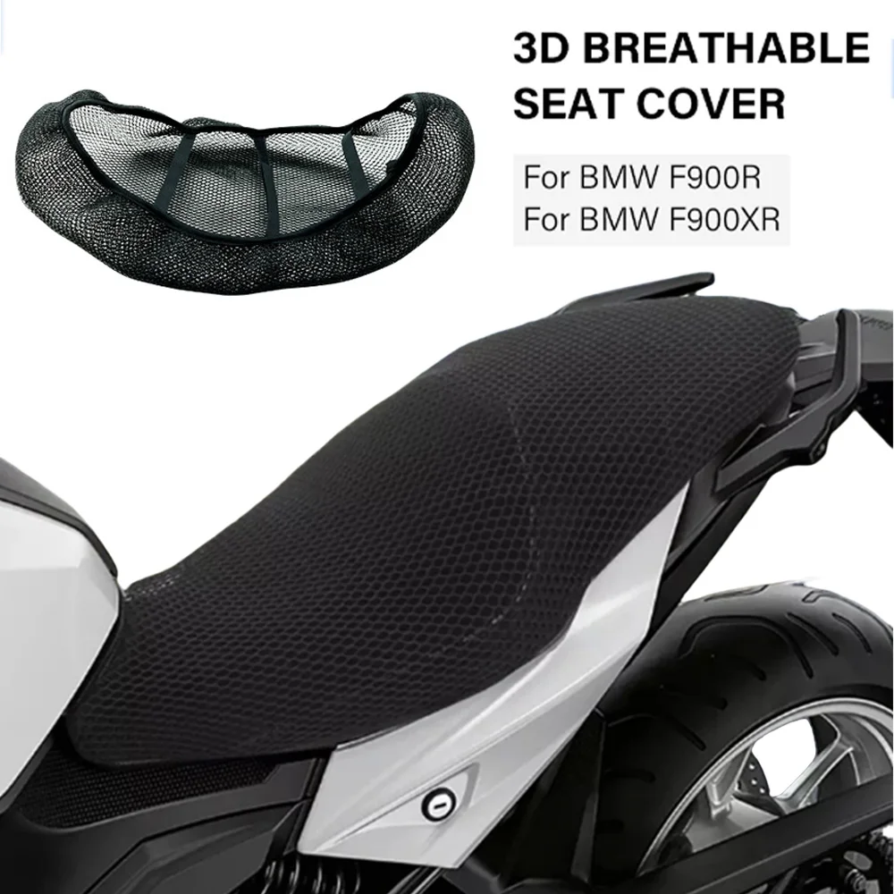 

For BMW F900XR F900R F 900 XR F900 R 2020 - Motorcycle Anti-Slip 3D Mesh Fabric Seat Cover Breathable Waterproof Cushion
