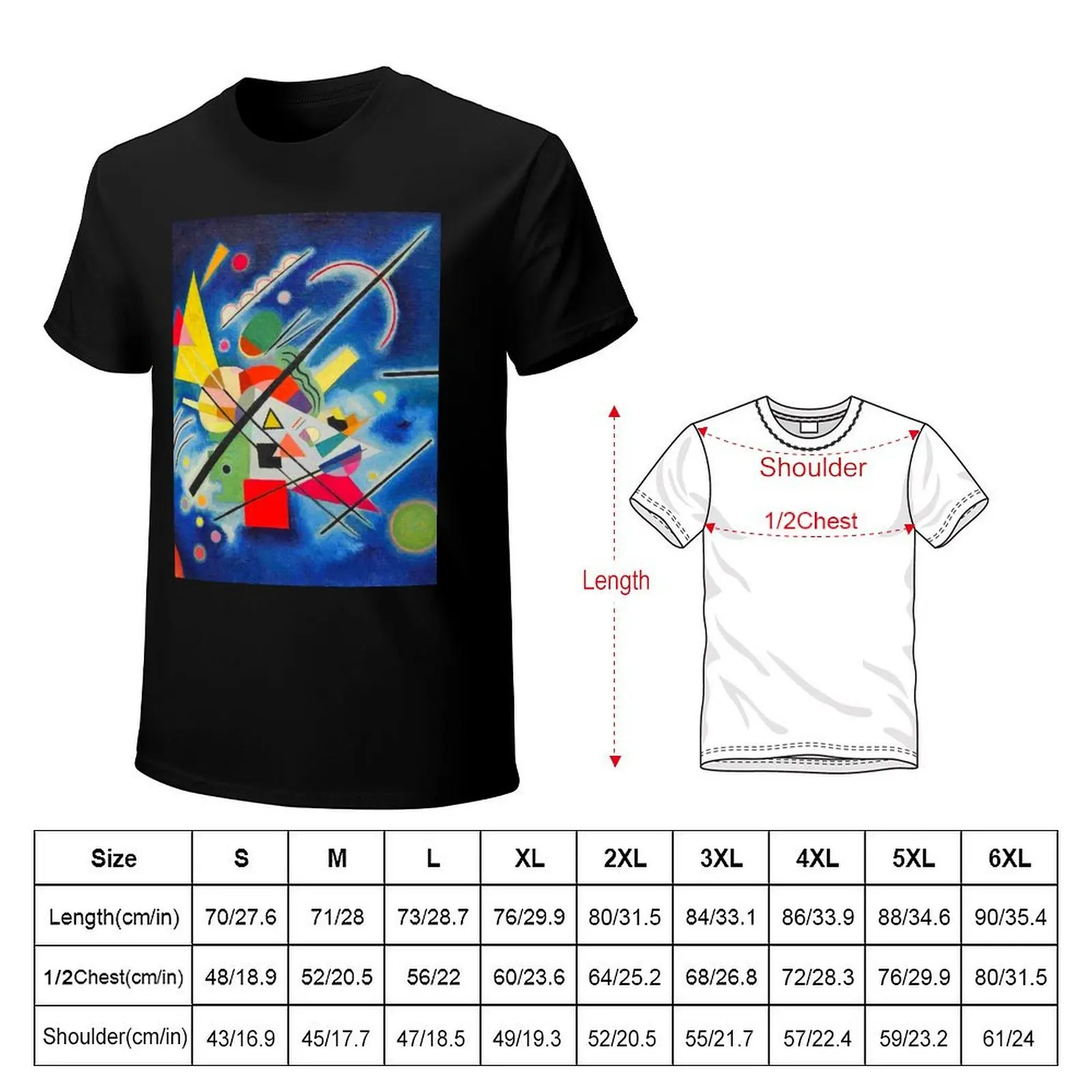Kandinsky, Blue Painting T-Shirt g man t shirts for men T-Shirt