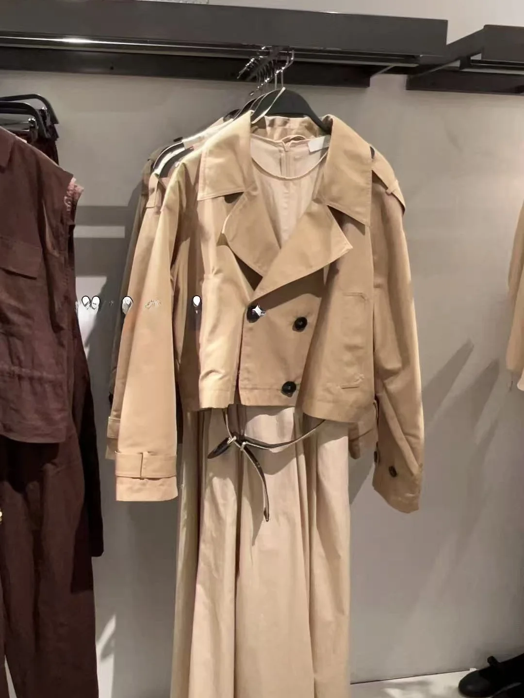 

Осень 2023, Новое поступление, женское классическое длинное пальто Sve ort, двубортное пальто на молнии, элитное ощущение для поездок на работу, Sle Briti Faion