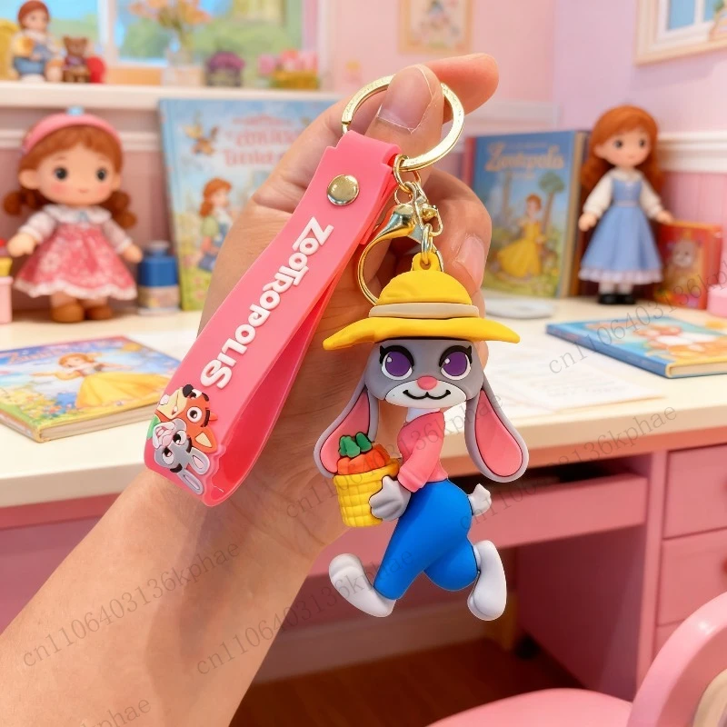 2025 ซูโทเปีย ‌   พวงกุญแจจูดี้ นิค พวงกุญแจอนิเมะ แกรี่ เดอ สเนค ‌   ตุ๊กตาช้าง พวงกุญแจ ของเล่น อุปกรณ์เสริม แฟนคลับ การ์ตูน ของขวัญน่ารัก