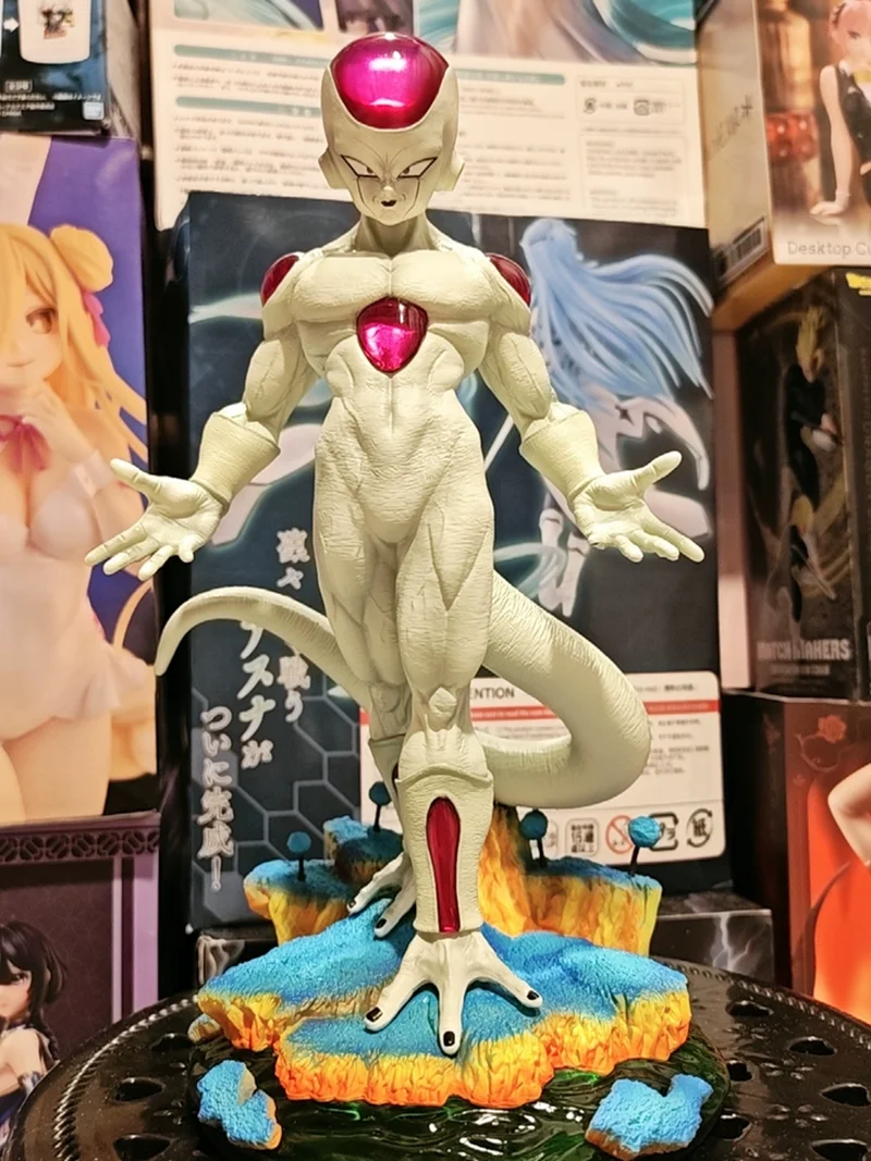 

Dragon Ball Frieza Fourth Form Action Figure Model Emperor Of The Universe Boss Series Collectible Decor For Anime Collectors