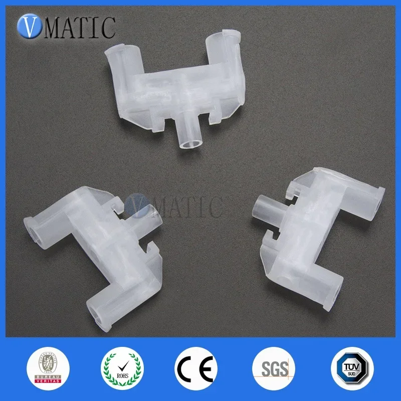 Free Shipping 50Pcs U Type Connector / Three Direct Links Connector / Tee Joint Connector/ Static Mixer Connector