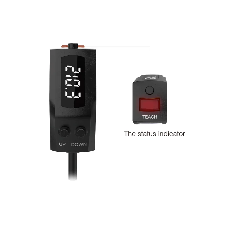 Senpum High Precision NPN PNP RS485 Output  Line Displacement Sensor 420ma Long Range  Distance Sensor