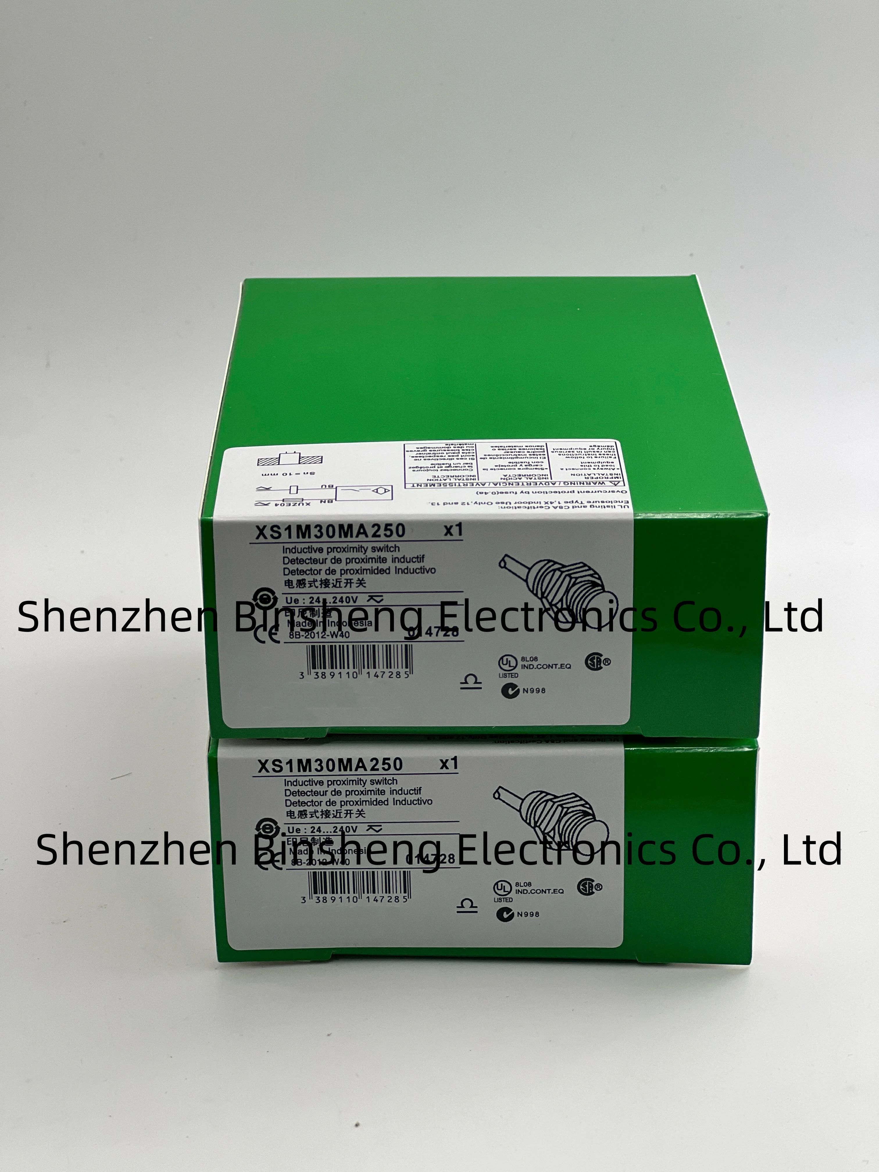 Sensor indutivo XS1M30MA250