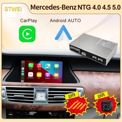 Wireless CarPlay For Mercedes Benz GLK W207 W212 W204 SLS W218 NTG 4.0 NTG4.5 NTG5.0 Car Play Android Auto Mirror Rear Camera