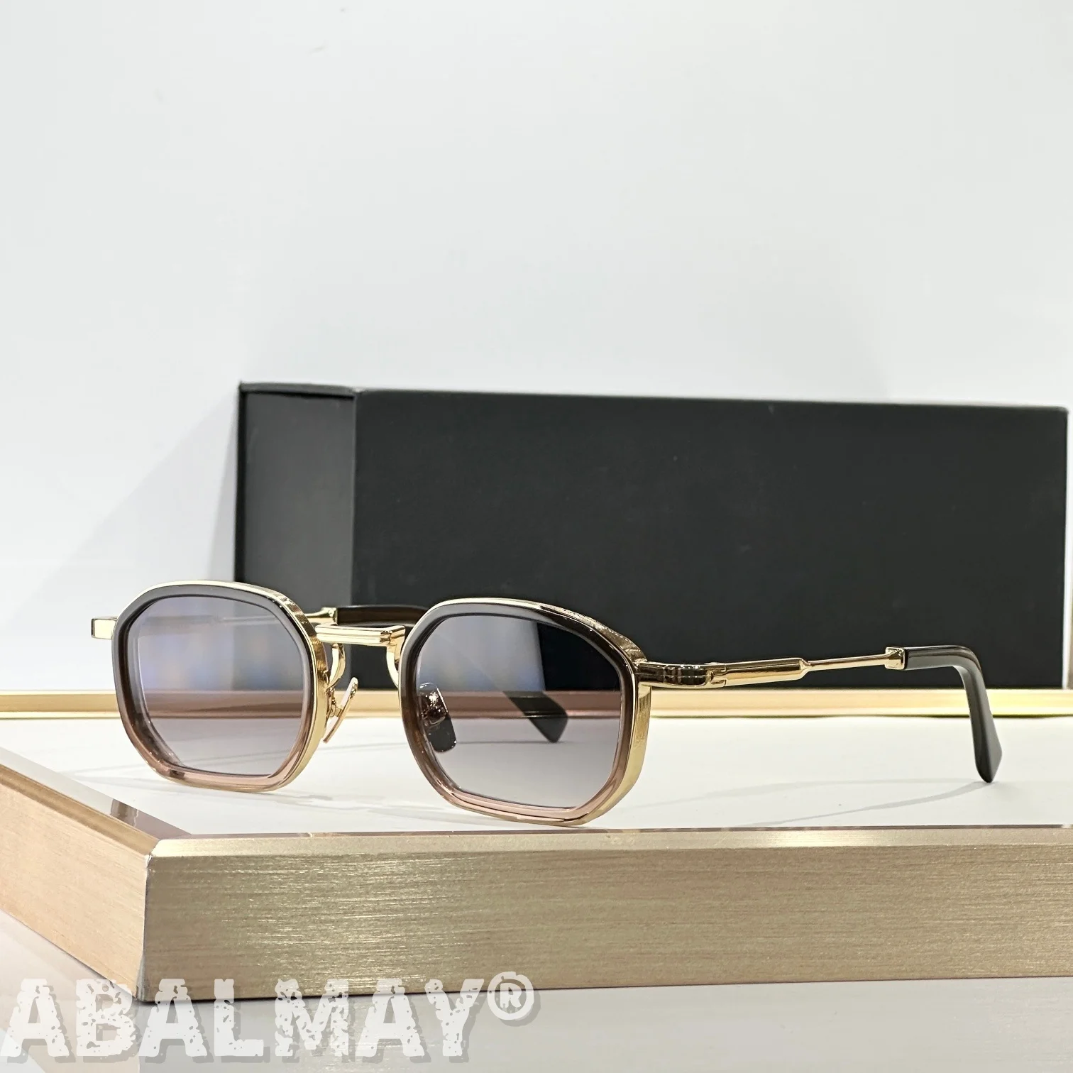 Najwyższej jakości okulary przeciwsłoneczne dla mężczyzn JEAN ROZMIAR 43-25 Klasyczne damskie luksusowe markowe okulary przeciwsłoneczne UV400 z pudełkiem