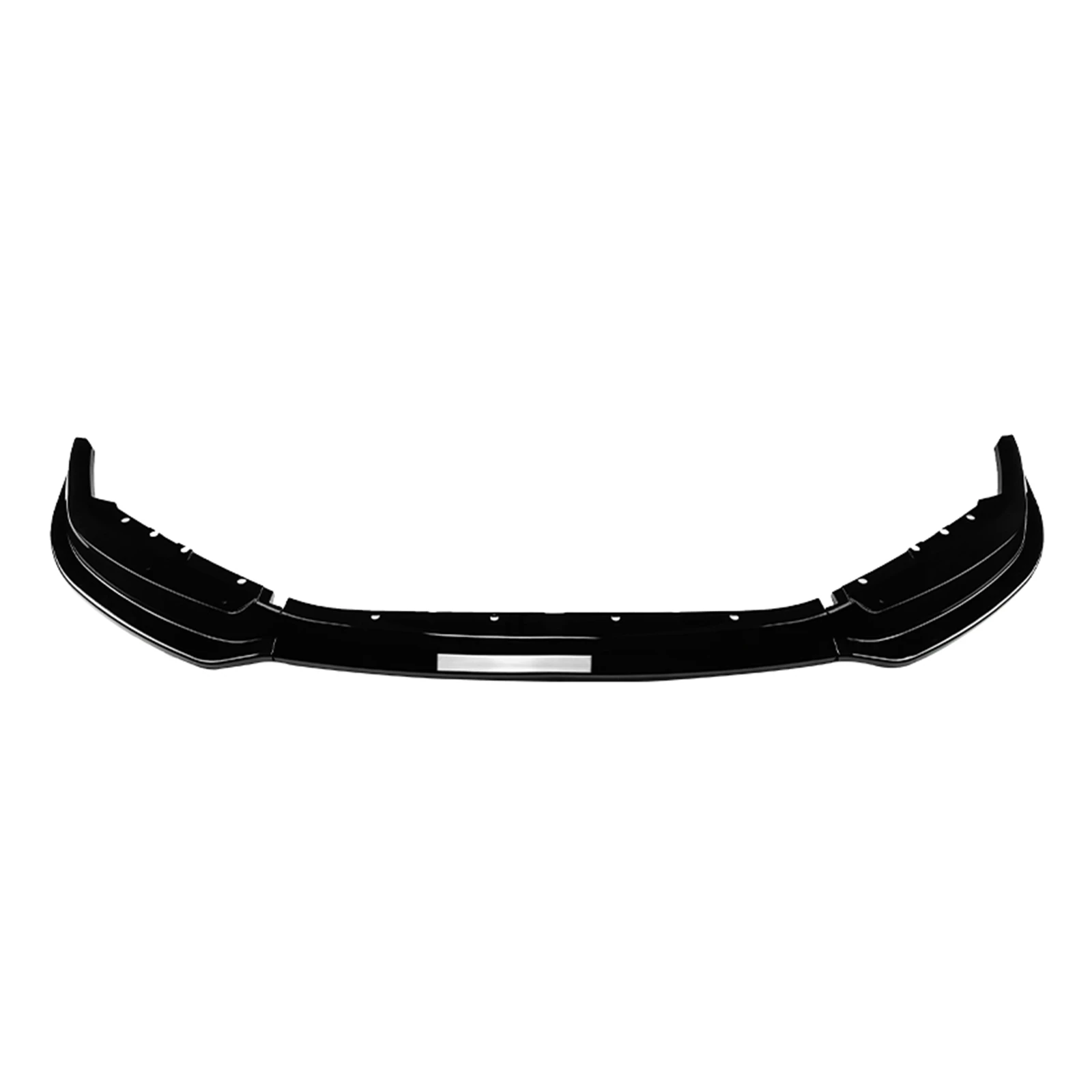 Alerón de parachoques delantero para BMW Serie 2 M2 G87 2023-2024, aspecto de fibra de carbono/negro brillante, Placa de protección de cuchilla divisora inferior