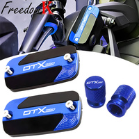 Fit For KYMCO DTX 360 DT X360 360 TCS DTX360 2022 2023 Scooter Motorcycle CNC Front Brake Reservoir Fluid Tank Oil Cup Cover