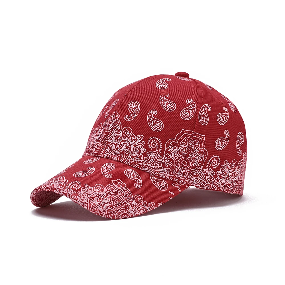 Vintage Fashion Full-Patterned Walnut Flower Baseball Cap. Available in Multiple Colors. Suitable for Both Men and Women.