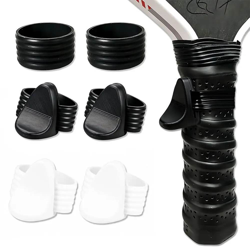 2PCS Ergonomic Design Pickleball Grip Insert Finger Rest Enhanced Control Pickleball Finger Rest Stable Grip