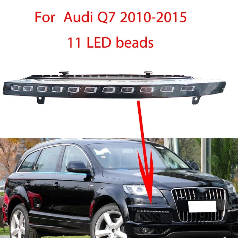 4L0953041E Automotive Turn Signal Lamps 4L0953042E Q7 Running Lamps LED Turn Signal Light 11 LED Light For Audi Q7 2010-2015