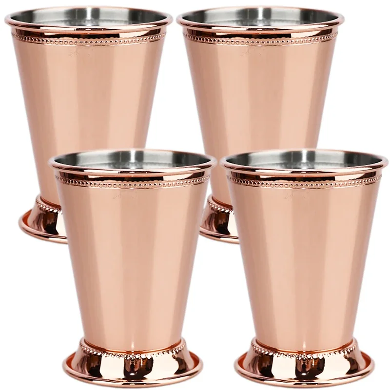 

380ml Mint Julep Mug Stainless Steel Cocktail Mug Mixed Drinks Mug Martini Mojito Drink Bar Party Beer Mugs Julep Bar Wine Glass