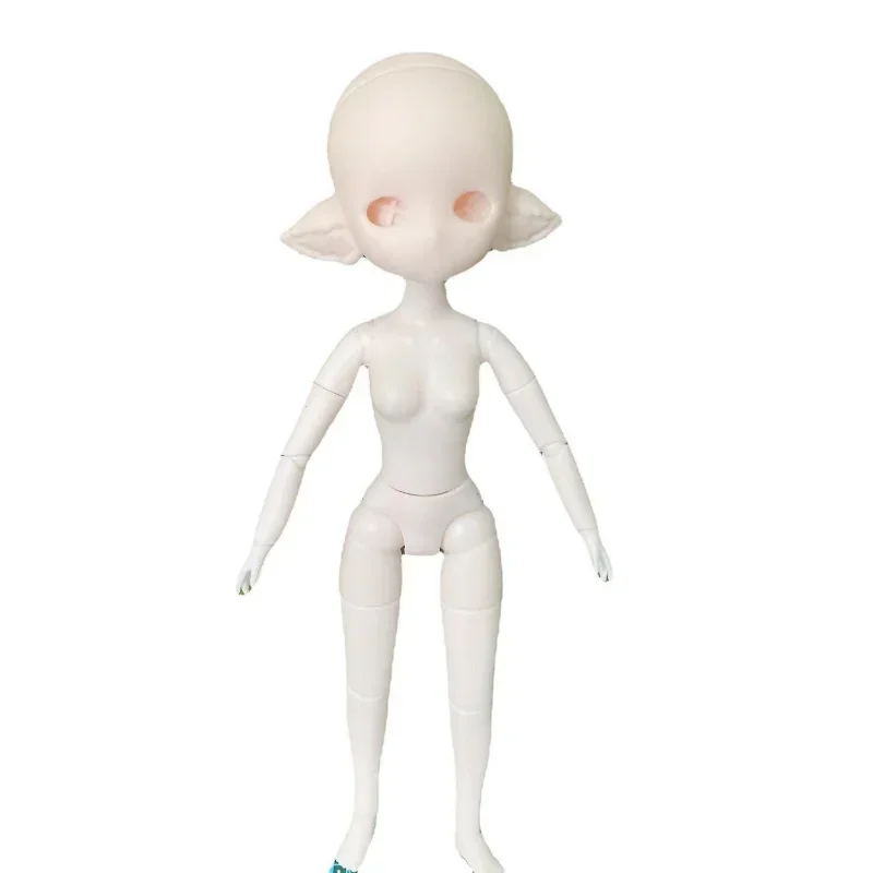 26cm 1/6 BJD Doll 18 Moveable Jointed Big Ears Dolls Normal Skin Nude  Body DIY Without Makeup for Girl Plaything Gift