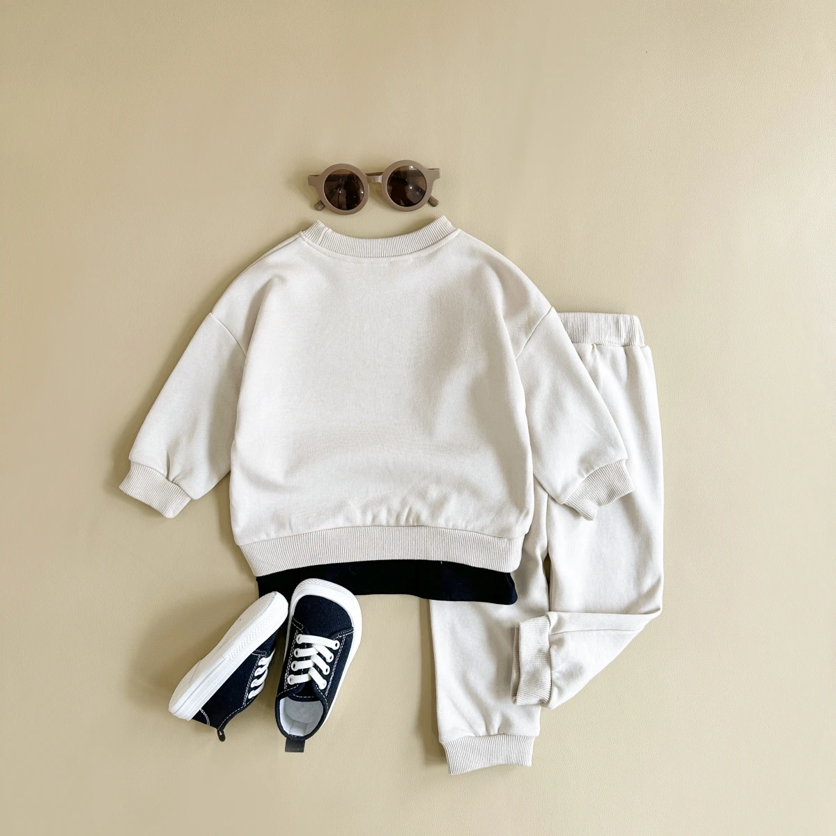 0-4Years Toddler Newborn Infant Baby Boy Girl Clothes Sets Letter Long Sleeve Tops Pants Casual Outfits Tracksuit Clothing