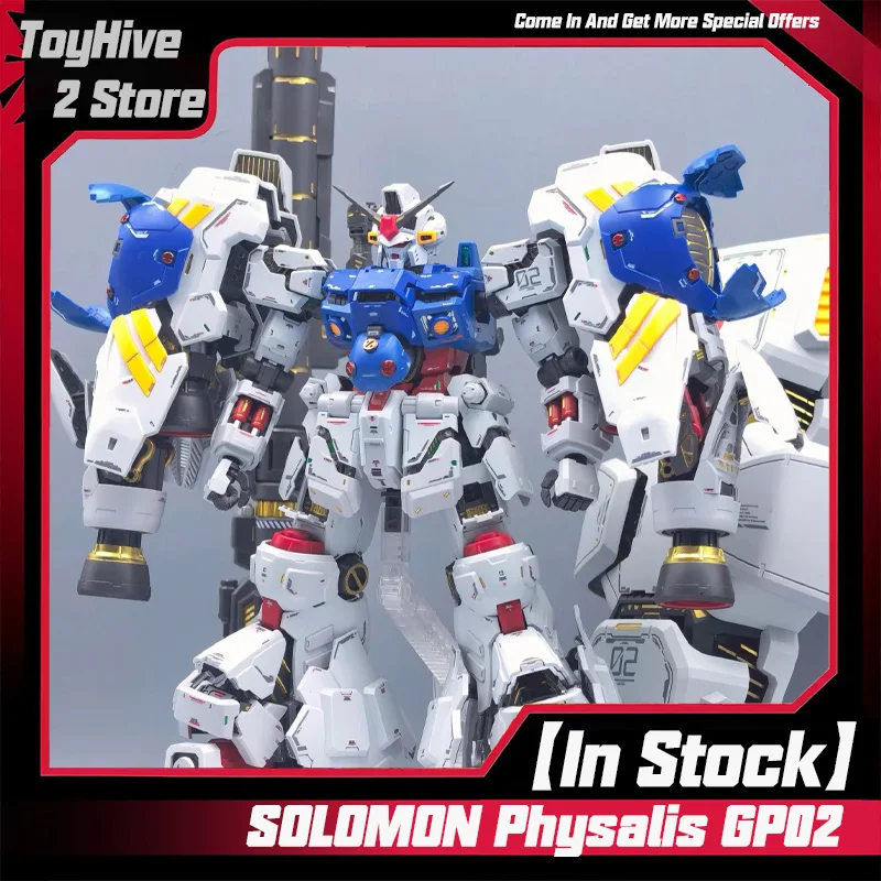 SOLOMON Physalis GP02 1/100 Scale Multi-Layer Skeleton Mecha Action Figure Assembly Model Kit Toy Gift for Collectors Toy Gift