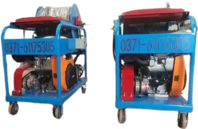 High Pressure Water Jet Pump Sewer Cleaning Machine  Drainage System for Removing Dirt and Debris