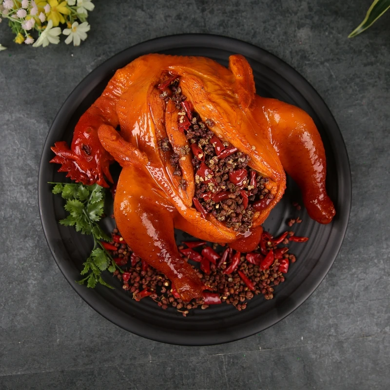 

Hot Sale Simulation Chicken and Duck Model Food Mould Display Resin Roast Chicken Food Sample