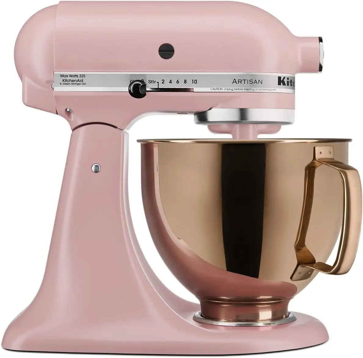 Rose gold ，KitchenAid KSM5SSBRG KSM5SSB Mixer Bowl, 5-Quart, Radiant Gold Stainless Steel Mixing Bowl for kitchenaid stand mixer