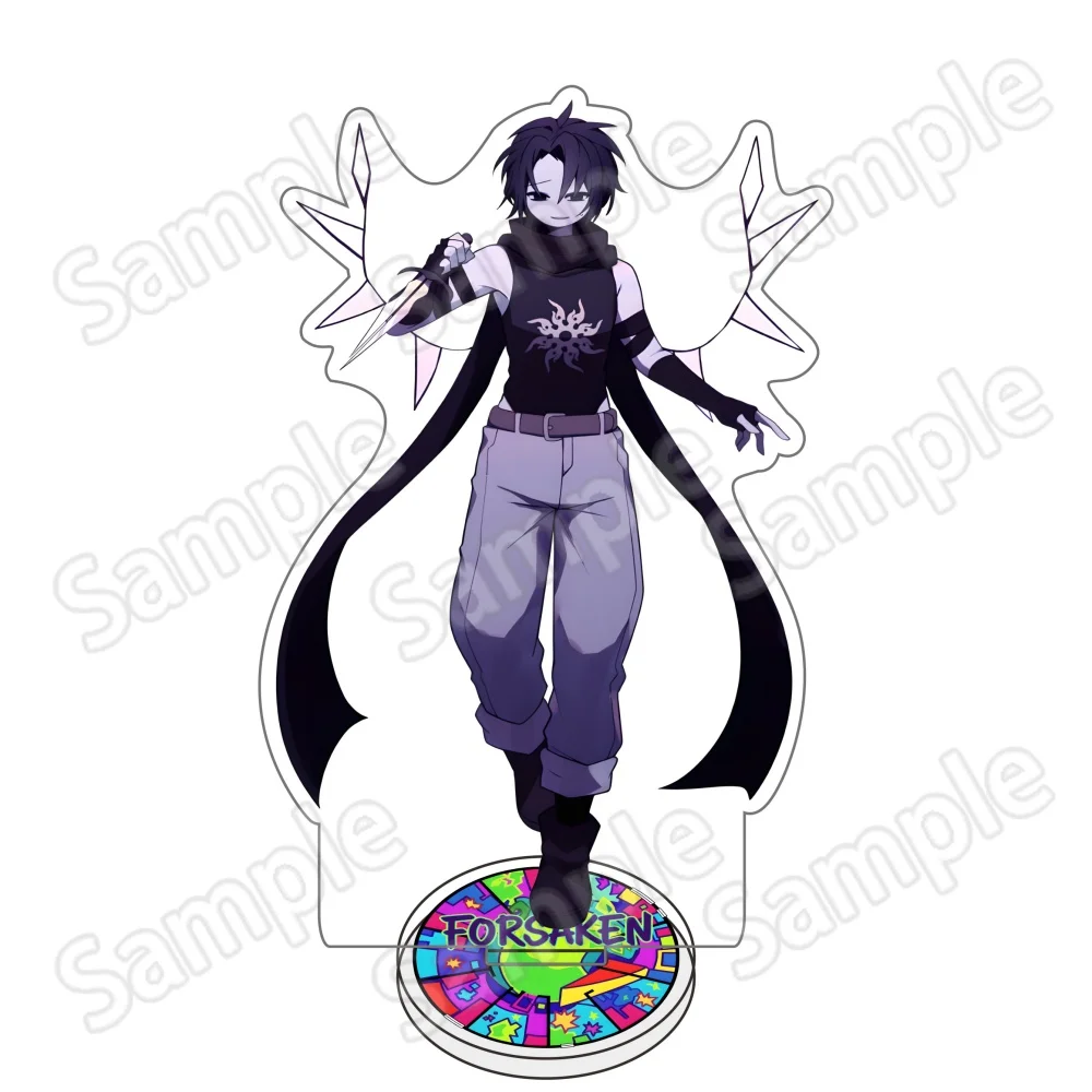 Game Forsaken Acrylic Stand Keychain 17PCS Set 15cm HD Print Game Character Figure Desk Decor Collectible Fans Gift