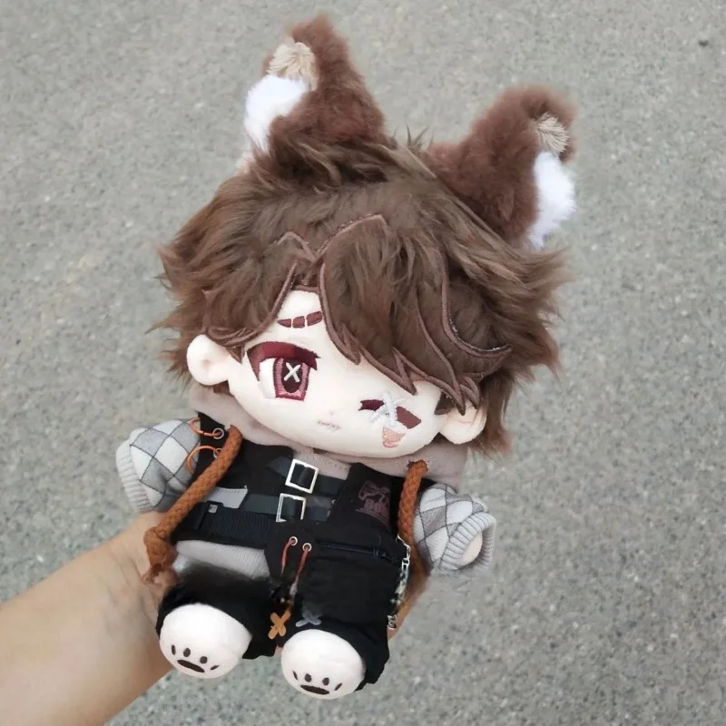 Jeu d'anime IdentityV Matthew peluche 20 cm poupée en coton mignon habiller les jouets en peluche sont des cadeaux de collection pour adultes et enfants