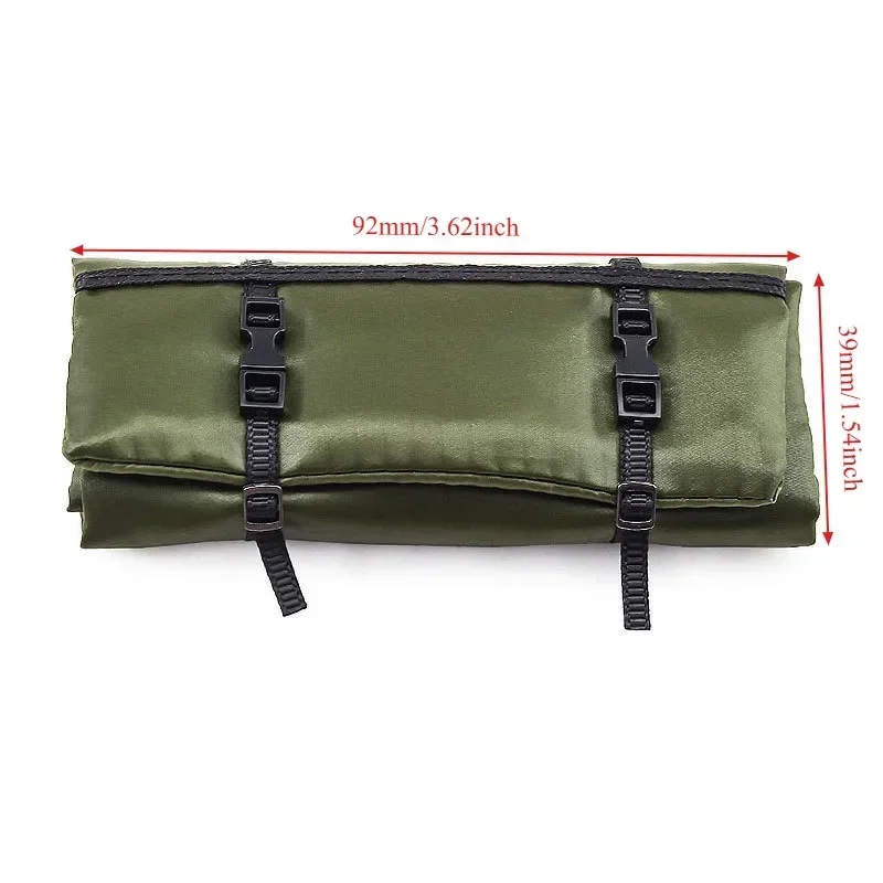 1/6 1/8 1/10 1/12 RCカー寝袋装飾、Axial SCX10 TRX4 D90 YK4102用、リアルなシミュレーションカーインテリアアクセサリー