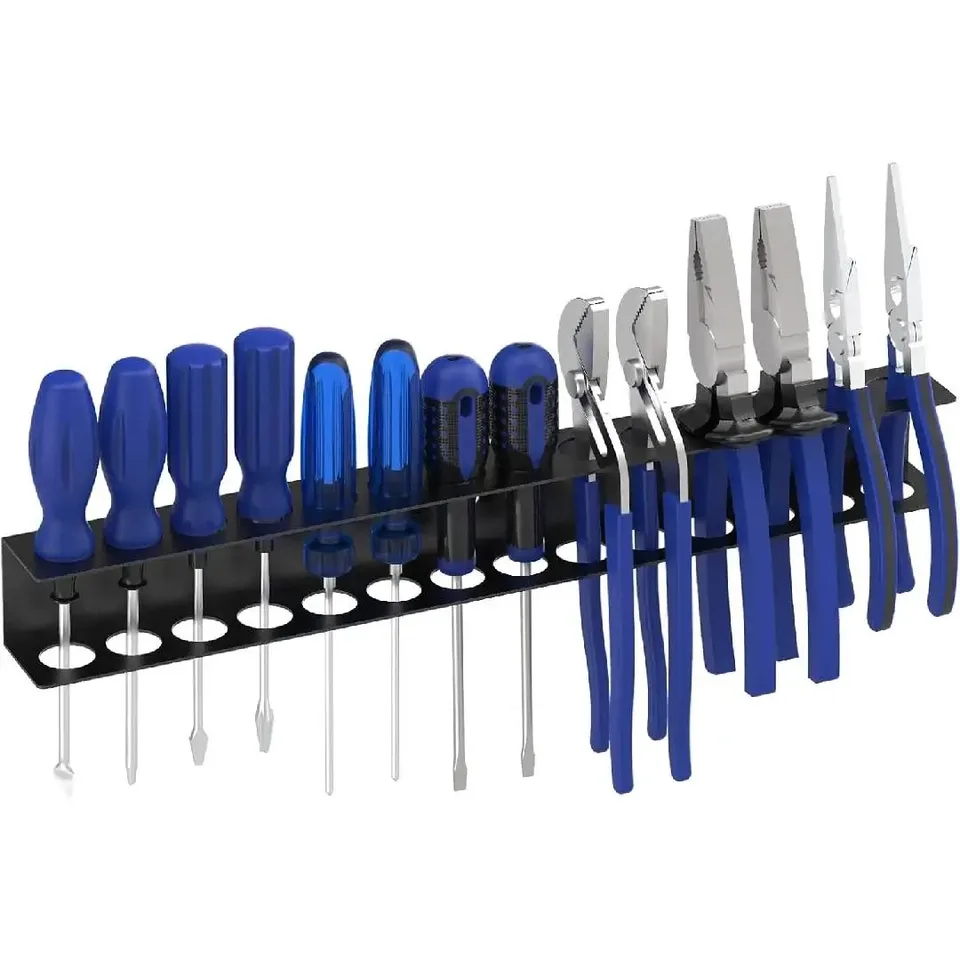 Support De Rangement Pour Outils – Présentoir Tournevis, établi, 20x17x16 Cm, Plastique