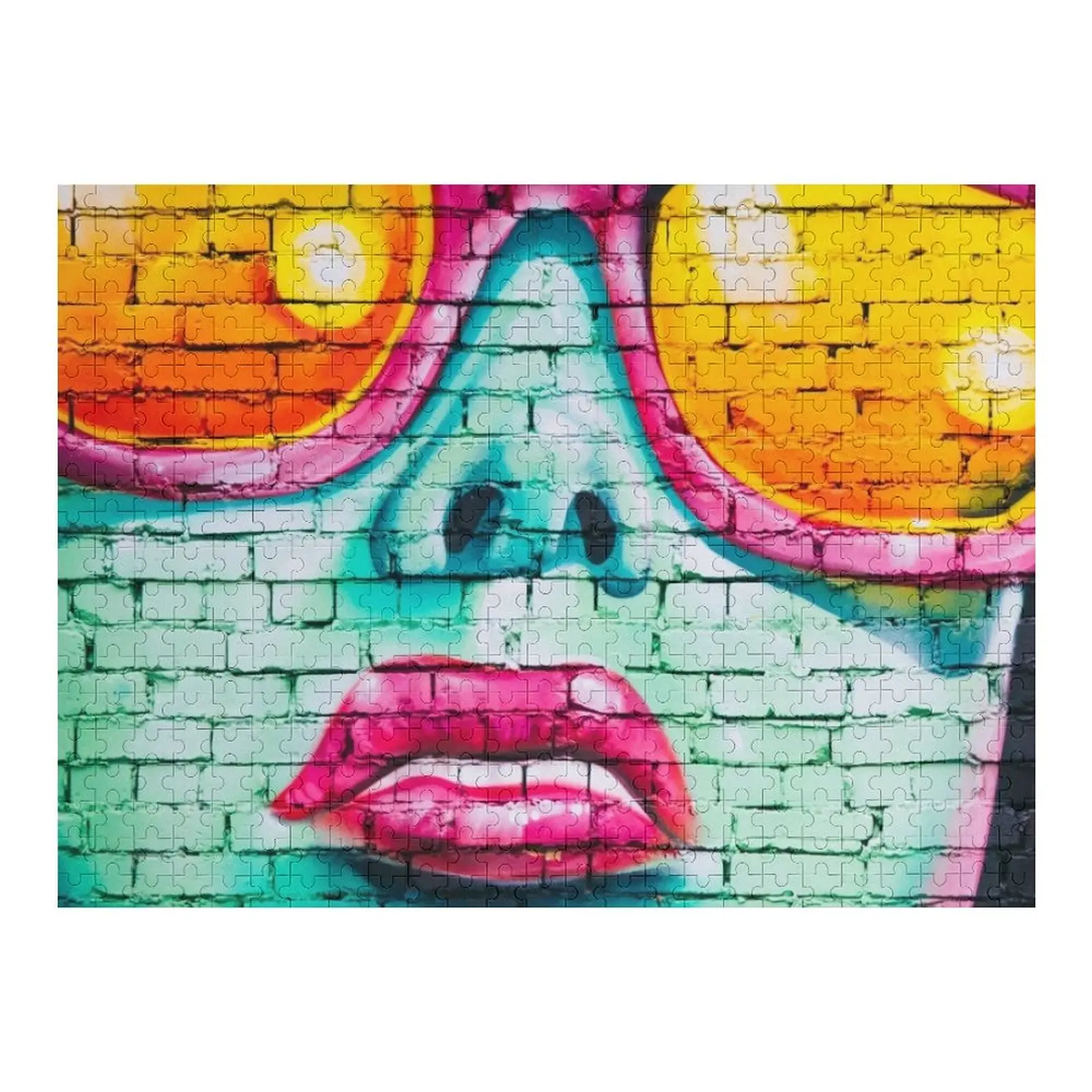 

Уличная девушка, граффити, художественная головоломка, индивидуальное фото, фото животных, головоломка на заказ