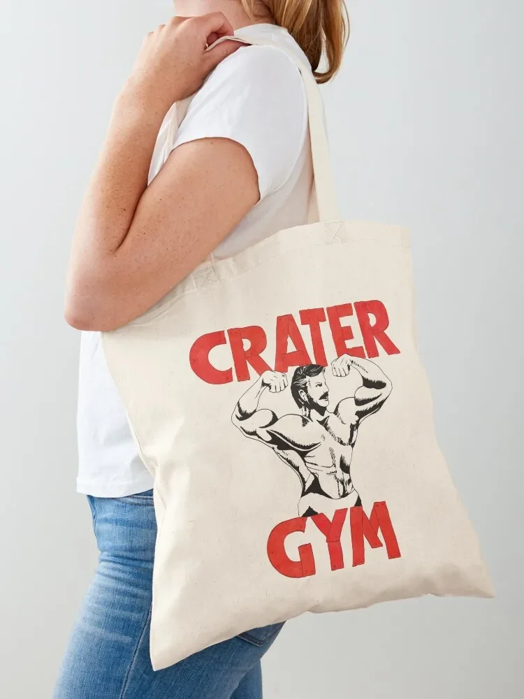 

Love Lies Bleeding Inspired Vintage Crater Gym Tote Bag tote bag screen Women's bag custom tote